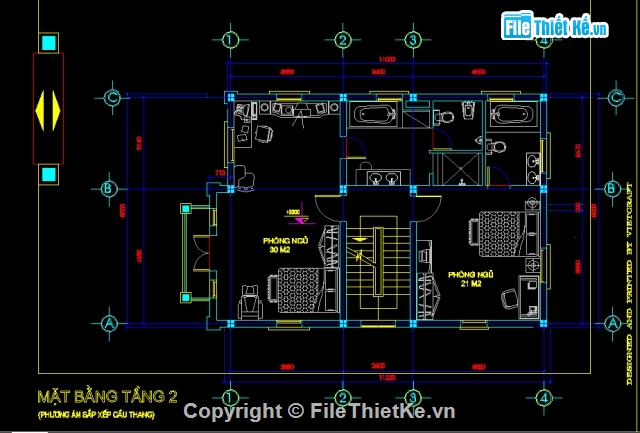 File cad,Bản vẽ autocad,biệt thự đẹp